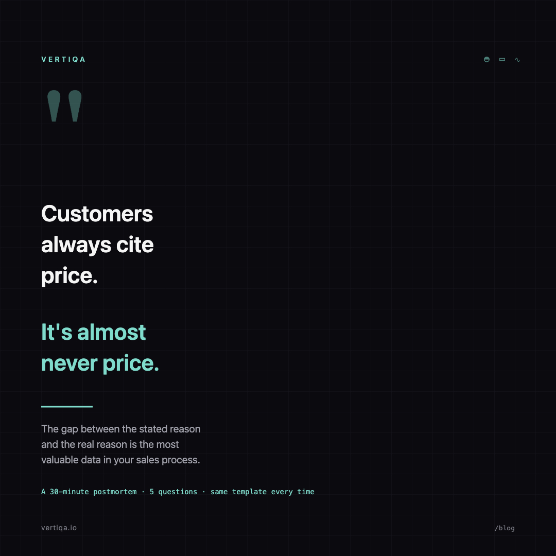 How to Run a 30-Minute Customer-Loss Postmortem (Template)
